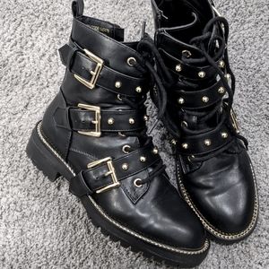 Black boots